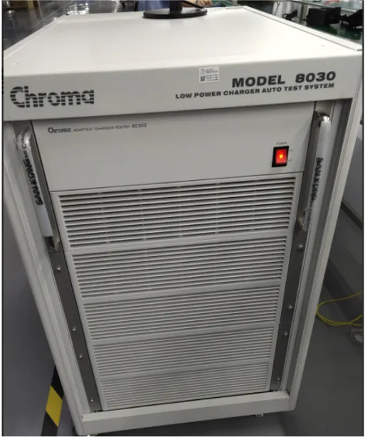 Production and test equipment on our line