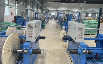 Production and test equipment on a line Kestner sources through