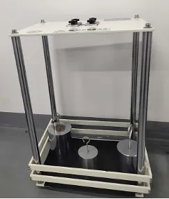Lifting test machine — on our in-house test bench