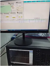 Production and test equipment on our line