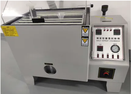Production and test equipment on our line
